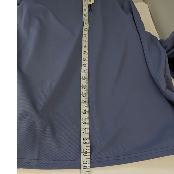 Men's Coofandy Quarter Zip Shirt Blue or Green Size XXL NWT - Picture 4 of 9